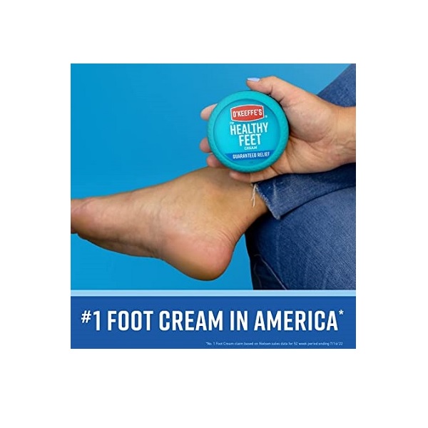 12 - Pack O'Keeffe's K0320001-12 Healthy Feet Foot Cream in Jar (12 Pack), 3.2 oz - Image 4