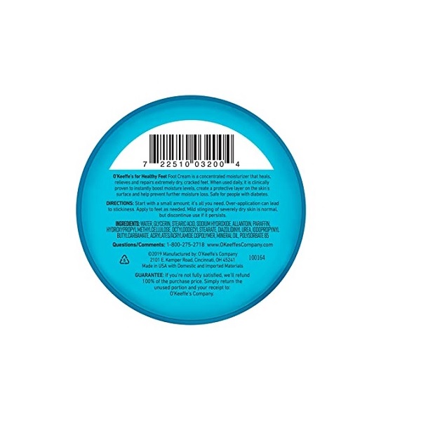 12 - Pack O'Keeffe's K0320001-12 Healthy Feet Foot Cream in Jar (12 Pack), 3.2 oz - Image 5