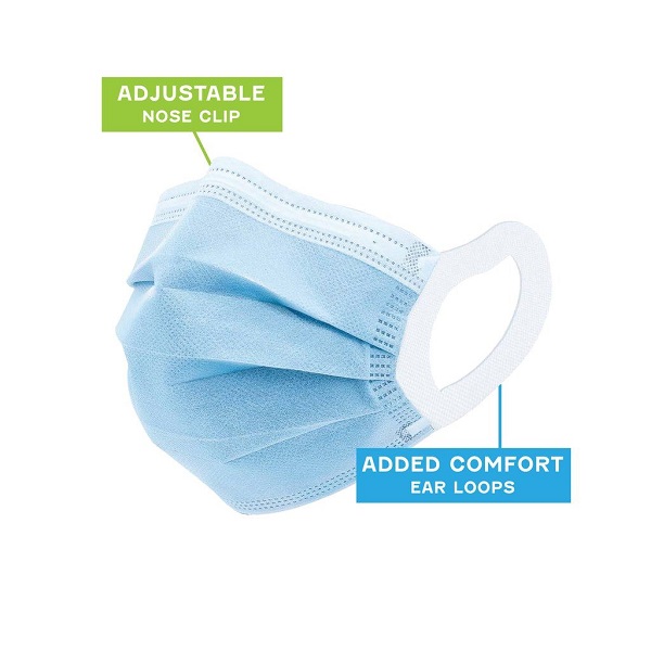3 Ply Mask - 1 Box(50 Pcs)