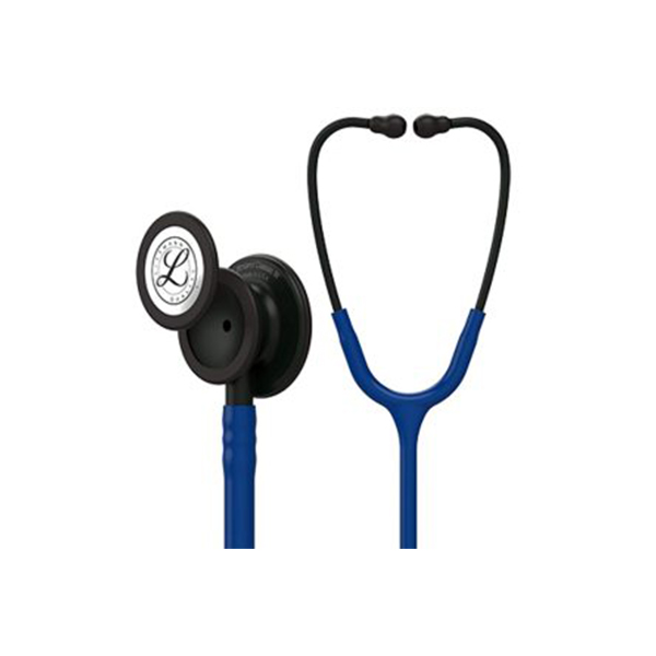 3M Littmann 5867 Classic III Stethoscope with Black-Finish Chestpiece (Navy Blue)