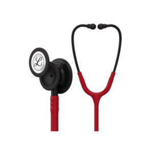 3M Littmann 5868 Classic III Stethoscope with Black-Finish Chestpiece (Burgundy)
