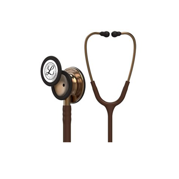 3M™ Littmann® Classic III™ Stethoscope, 5809, Copper-Finish Chestpiece, Chocolate Tube