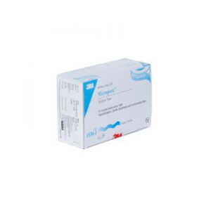 3M™ Micropore™ Surgical Tape 1530-1, 2.5 cm x 9.14 m (1″ X 10 yards), 12 rolls per box