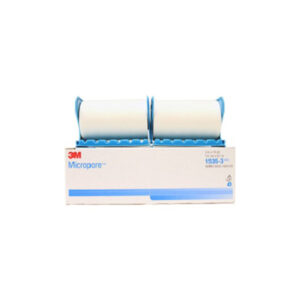 3M™ Micropore™ Surgical Tape with dispenser 1535-3, 7.6cm x 9.14 m