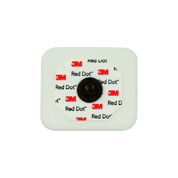 3M™ Red Dot™ Monitoring Electrode with Foam Tape and Sticky Gel