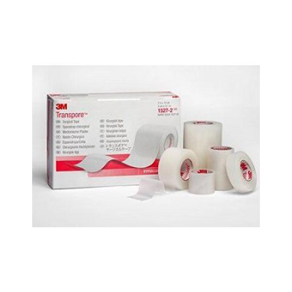 3M Transpore Surgical Tape 1527-2, 5 cm x 9.14 m