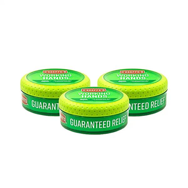 Pack of 3 O'Keeffe's Working Hands repair cream jars