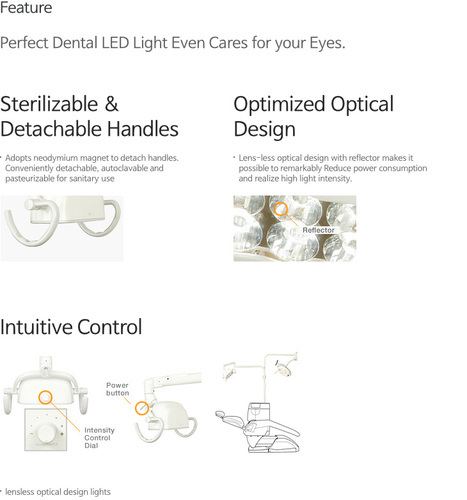 LUVIS C500 Professional Led Light System For Surgery Model (Floor & Ceiling) - Image 2