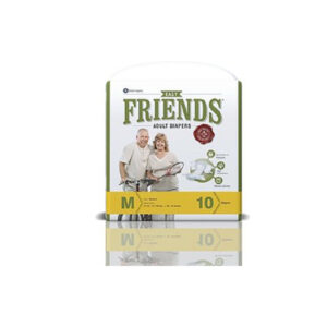 ADULT DIAPER Friends-Medium 10's