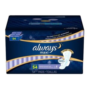 Always Maxi Overnight - Extra Heavy - 54 ct.