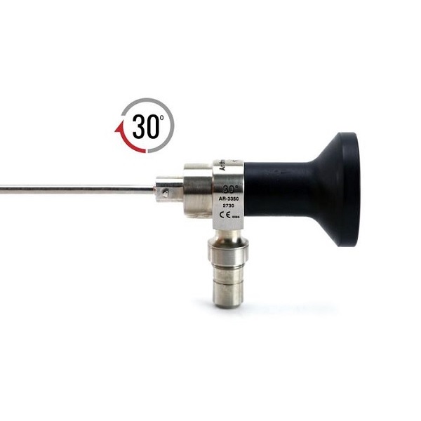 Arthrex 2.7 mm 70º HD SYNERGY Autoclavable Arthroscope, Eyepiece, 75 mm
