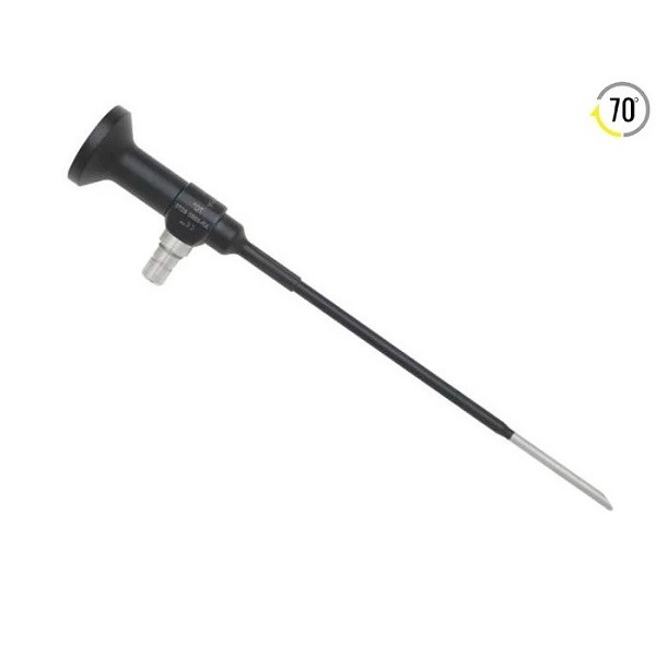 Arthrex 3.0 mm 70º HD Sheathless Autoclavable Arthroscope, Eyepiece, 115 mm