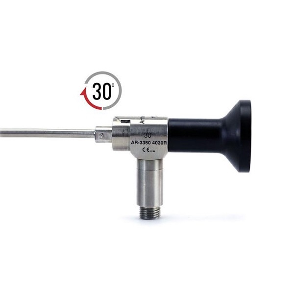 Arthrex 4.0 mm 30º HD SYNERGY Autoclavable Arthroscope, Eyepiece, Reverse Cant, 152 mm