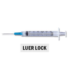 BD 1CC LS 3 PC Syringe-26G x 0.5