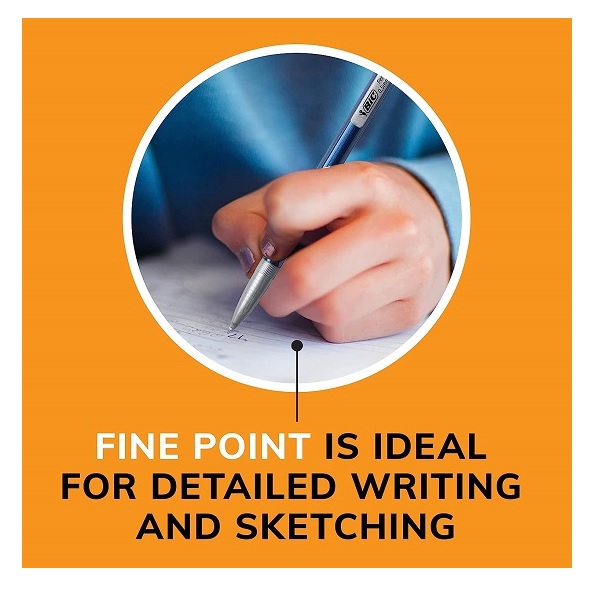 BIC Pencil Xtra Precision - Pack of 24 - Image 4