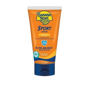 Banana Boat Sport Faces Sunscreen Lotion Spf 30, 3 Ounce