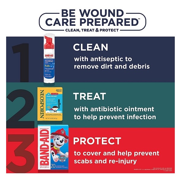 Band-Aid Adhesive Bandages, Nickelodeon Paw Patrol, 20 Count - Image 3