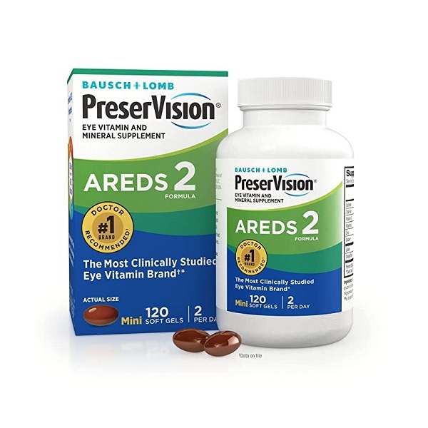 PreserVision AREDS 2 Eye Health Supplement 120 Softgels