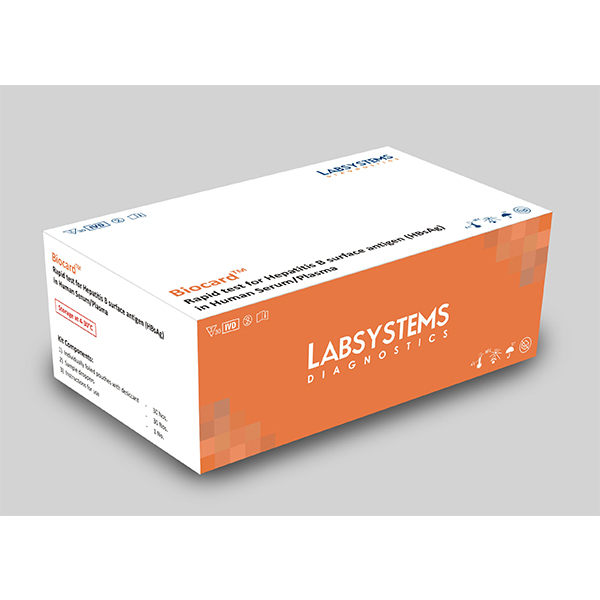 Biocard Rapid Test for Hepatitis B Surface Antigen