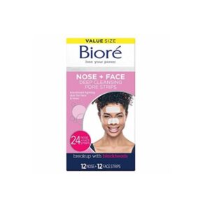 Biore Deep Cleansing Pore Strips for blackhead removal and deep pore cleaning