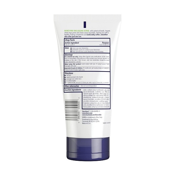 Biore Pore Unclogging Scrub - 5 Oz - Image 8