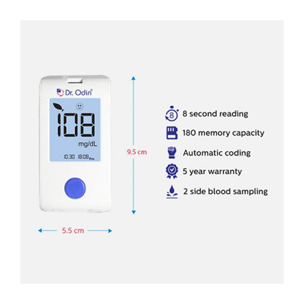 Blood Glucose Monitoring System GOD Meter Only - Image 2