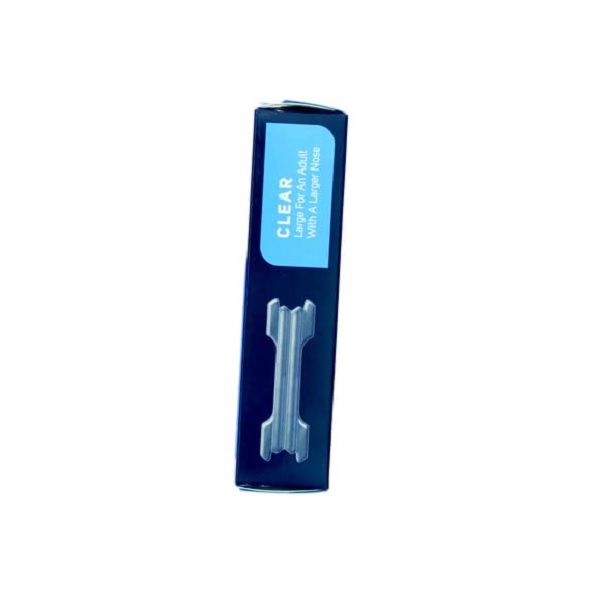 Breathe Right Nasal Strips Clear Large - 30 Strips - Image 5