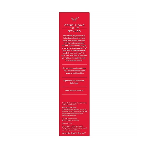Brylcreem Hair Cream Original - 5.5 Oz. - Image 2