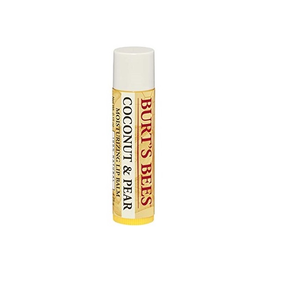 Burt's Bees 100% Natural Moisturizing Lip Balm, Coconut & Pear with Beeswax & Fruit Extracts - 1 Tube - Image 3