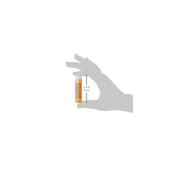 Burt's Bees 100% Natural Moisturizing Lip Balm, Coconut & Pear with Beeswax & Fruit Extracts - 1 Tube - Image 6
