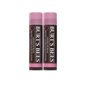 Burt’s Bees Pink Blossom Tinted Lip Balm Pack of 2.