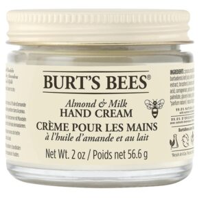 Burt’s Bees Almond & Milk Hand Cream, 2 oz Jar