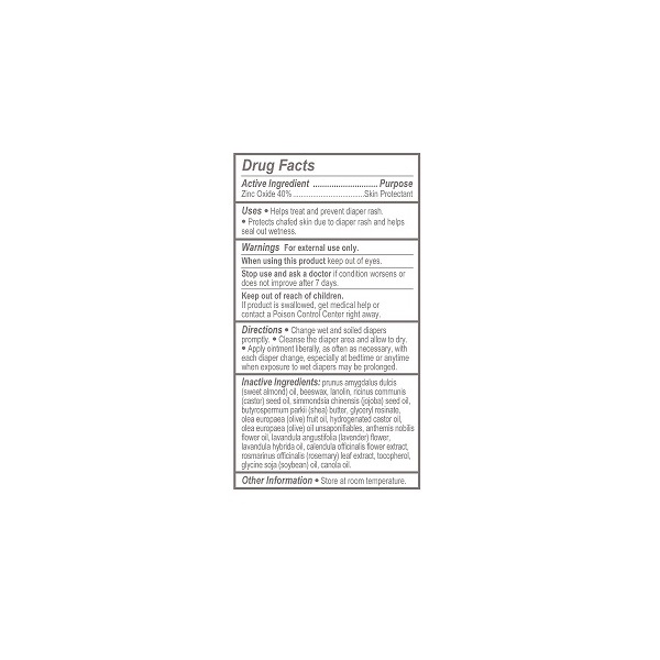 Burt's Bees Baby Bee 100% Natural Diaper Rash Ointment, 3 Ounces - Image 6