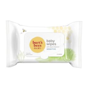 Burts Bees Baby Chlorine-Free Wipes, 72 Count (Pack of 1) - Packaging May Vary