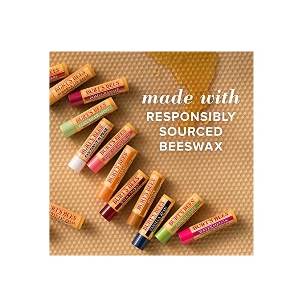 Burt's Bees Coconut & Pear and Mango with Beeswax & Fruit Extracts - Two Balms 4.25 g each - Image 5