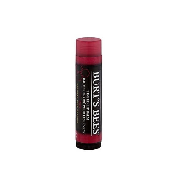 Burt’s Bees Rose Tinted Lip Balm 0.15 Oz natural moisturizing lip color