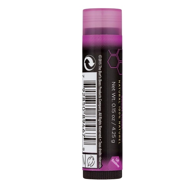 Burt's Bees Tinted Lip Balm Sweet Violet, 0.15 OZ - Image 3