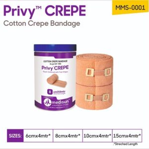 CREPE BANDAGE 6CM X 4MTR