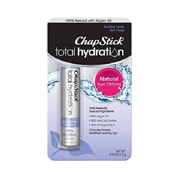 ChapStick Total Hydration Natural Age Defying Soothing Vanilla Lip Balm