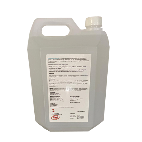 Clensta Instant Hand Sanitizer (5 LTR) - Image 2