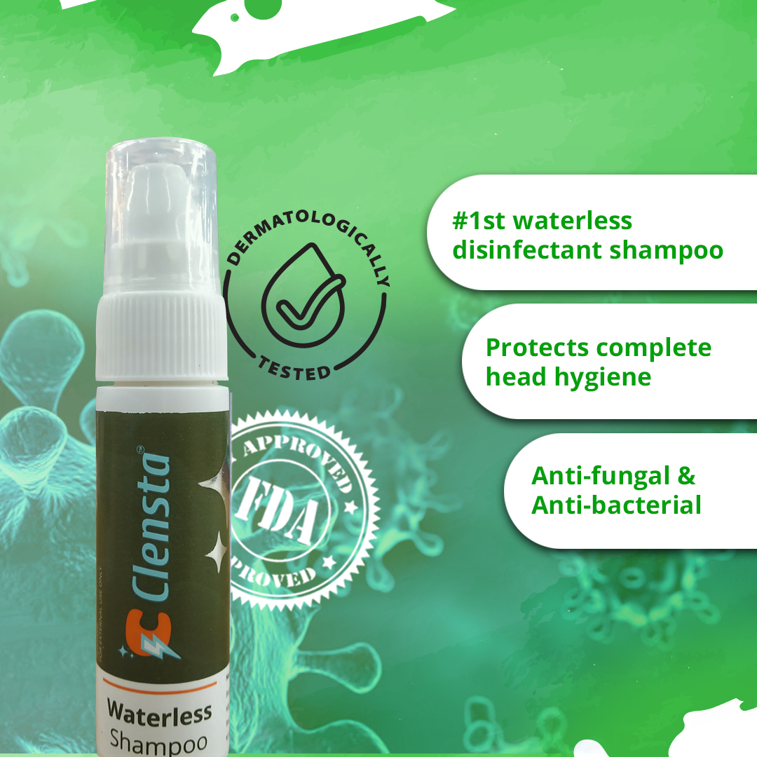 Clensta Waterless Shampoo (25 ML) - Image 3