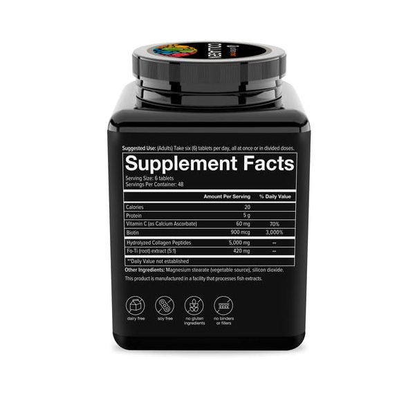 Collagen - Mens - Advanced - 290 Tablets by Youtheory - Image 4
