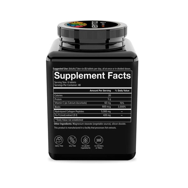 Collagen - Mens - Advanced - 290 Tablets by Youtheory - Image 5