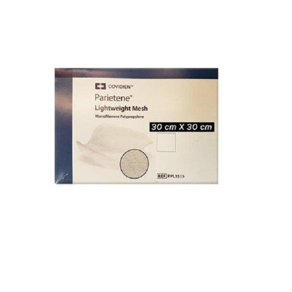 Covidien Parietene Flat Lightweight Mesh - 30 X 30cm