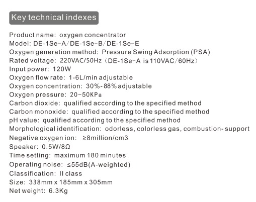 Oxygen Concentrator - DEDAKJ DE-2SW New Design Portable Lightweight - Image 2