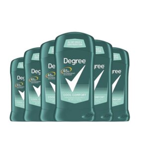 Degree Men Antiperspirant And Deodorant, Cool Comfort 2.7 Oz ( Pack Of 6 )