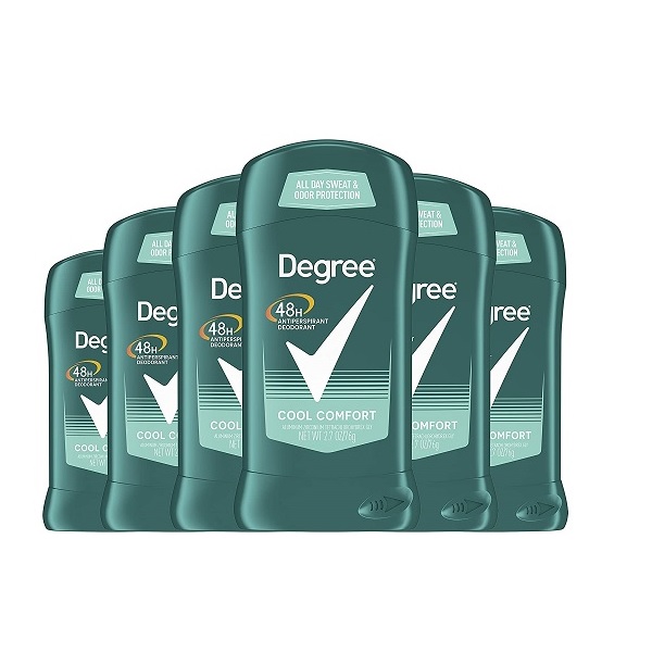 Degree Men Antiperspirant And Deodorant, Cool Comfort 2.7 Oz ( Pack Of 6 )