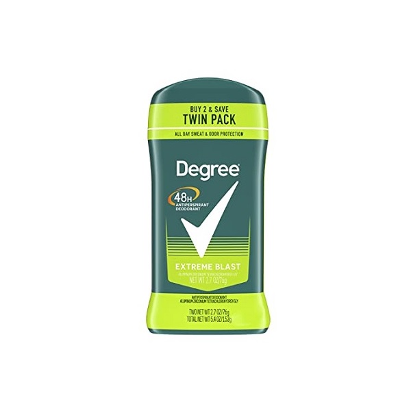 Degree Men Extreme Blast Dry Protection Antiperspirant 2.7 oz twin pack