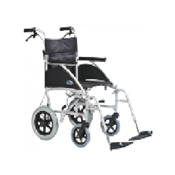 Deluxe Transport Wheelchair 12" wheels