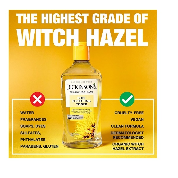 Dickinson's Original Witch Hazel Pore Perfecting Toner - Image 5